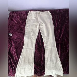 Pacsun Low Waisted Cream Pants